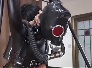 asiatisk, amatör, tonåring, leksak, bdsm, fetisch, latex, kinesisk, bondage, påklätt-sex