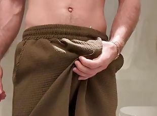 baignade, masturbation, russe, amateur, gay, toilette, douche, solo, musclé