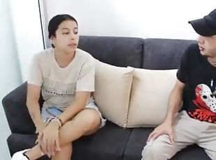 adulterio, esposa, babes, latino, marido, divertido, dulce, mona, español