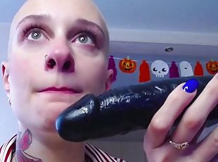 Bald head princess deepthroat
