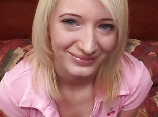 Slim Teen With a Big Ass Fucks and Gets a HUGE Facial