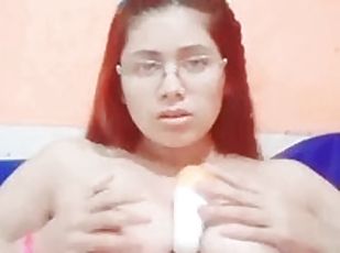 tetas-grandes, pezones, orgasmo, amateur, latino, con-los-dedos, culazo, penetración