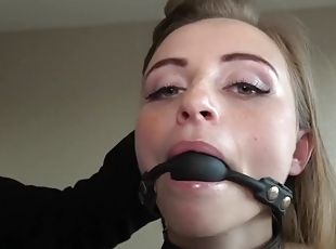 Bound Teenager Analized and Whipped