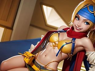 AI generated Rikku Final Fantasy X