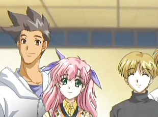 groß-titten, dilettant, beule-schuss, junge, schwer, japanier, schlampe, anime, hentai, große-brüste