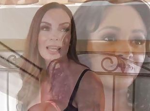 PORNSTARPLATINUM Anya Ivy And Diamond Fox MFF Threesome