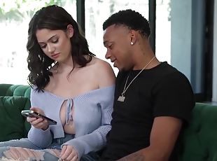 Busty Bad Girl Ellie Nova Takes Bbc From Her Friends Man