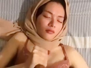 amateur, perempuan-jelita, arab, nakal