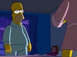 HOMER AND MARGE SEX SCENE