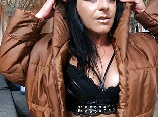 MilfyCalla-Masturbating while wearing some down jackets - 191