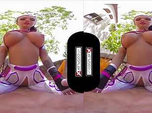 POV VR porn in 4k - amateur hardcore outdoors with busty brunette Susy gala