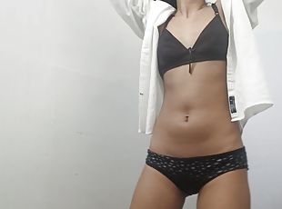 amateur, gadis-indian, solo