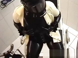 fetish, latex, maske