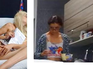 Fucking My Stepsister While Stepmom Cleans Kitchen