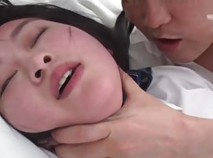 Japanese Babe got creampied by her naughty stepmother's savage friend in the middle of the day at home