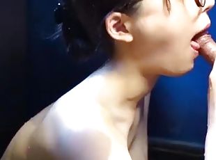 asiatique, amateur, hardcore, hôtel
