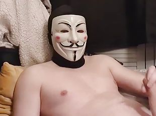 masturbation, amateur, ejaculation-sur-le-corps, milf, gay, ejaculation, fétiche, solo, musclé, masque