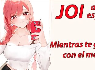 Spanish JOI, masturbate with your Smartphone