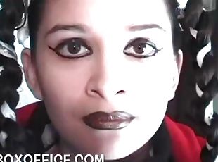 negra-ebony, hardcore, negra, chupando
