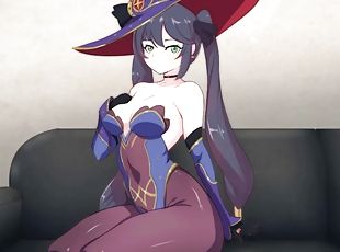 WaifuHub - Part 38 - Mona Magistus Sex Interview Genshin Impact By LoveSkySanHentai