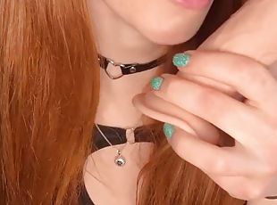 chatte-pussy, amateur, rousse, chienne