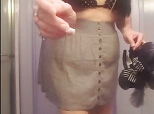 transsexuelle, amateur, solo