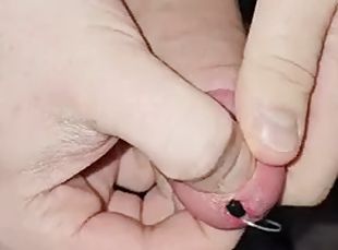 Compilation of different dilators  penis plugs that disappear into my cock