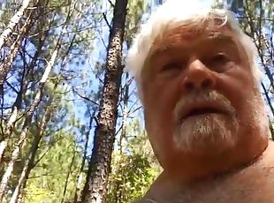Daddy cums on cam