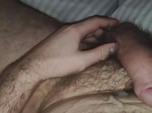 Big, hairy and wet!  Solo Jerk and Cum