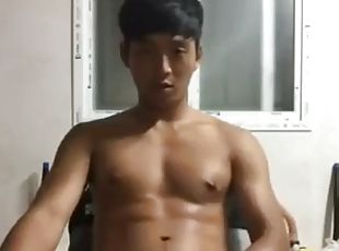 asiático, gay, sozinho, coreano