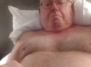 Daddy cums on cam