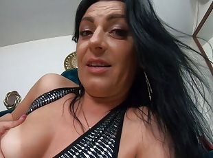 Face fucking, doggystyle and Cumming over my DownJacket linner so my impotent husband can lick