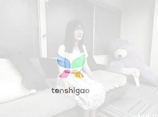 asien, haarig, blasen, beule-schuss, creampie, perverse
