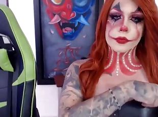 Pennywise Duo tranny tug and suck for Halloween special