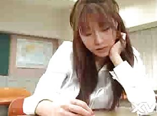 Japanese Female Teacher Teach Her Student Where Put His Cock and She Enjoy the Fuck xLx