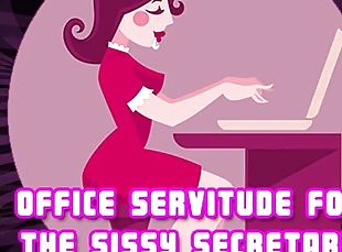 AUDIO ONLY - Office servitude for the sissy secretary explicit audio edition