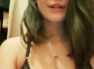 gros-nichons, masturbation, public, amateur, babes, ados, jouet, point-de-vue, chevauchement, gode