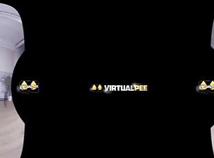 junge, 3d, nass
