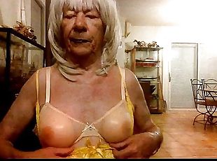 gay, webcam, soutien-gorge