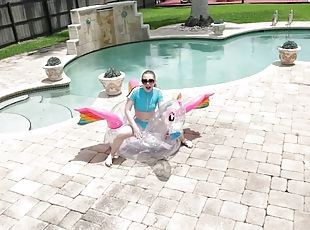 ExxxtraSmall - Tiny Redhead Gets Wet and Wild With A Big Cock