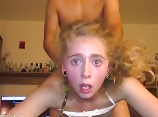 amateur, adolescente, hardcore, rubia