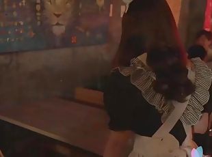 Horny Caffe Maid Wen Ruixin Controlled By A Client