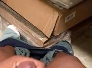 amateur, ejaculation-sur-le-corps, énorme-bite, gay, branlette, black, solo, bite