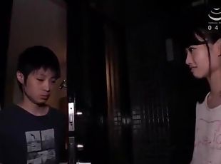 Creampie with Dad and Sons Girlfriend BJ