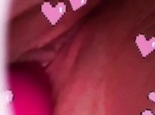 masturbación, coño-pussy, squirting, amateur, juguete, a-solas, húmedo