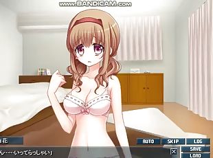 lesben, japanier, creampie, hentai, cuckold