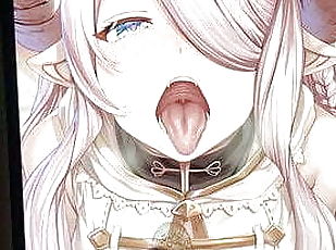 Granblue Fantasy Narmaya SoP bukkake #1