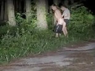 papa, en-plein-air, public, anal, énorme-bite, interracial, gay, bdsm, couple, ejaculation