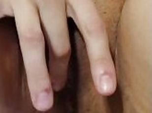 masturbación, coño-pussy, amateur, latino, con-los-dedos, a-solas