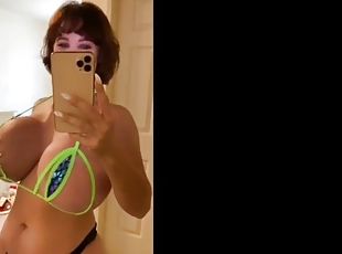 gros-nichons, amateur, milf, jouet, compilation, belle, bout-a-bout